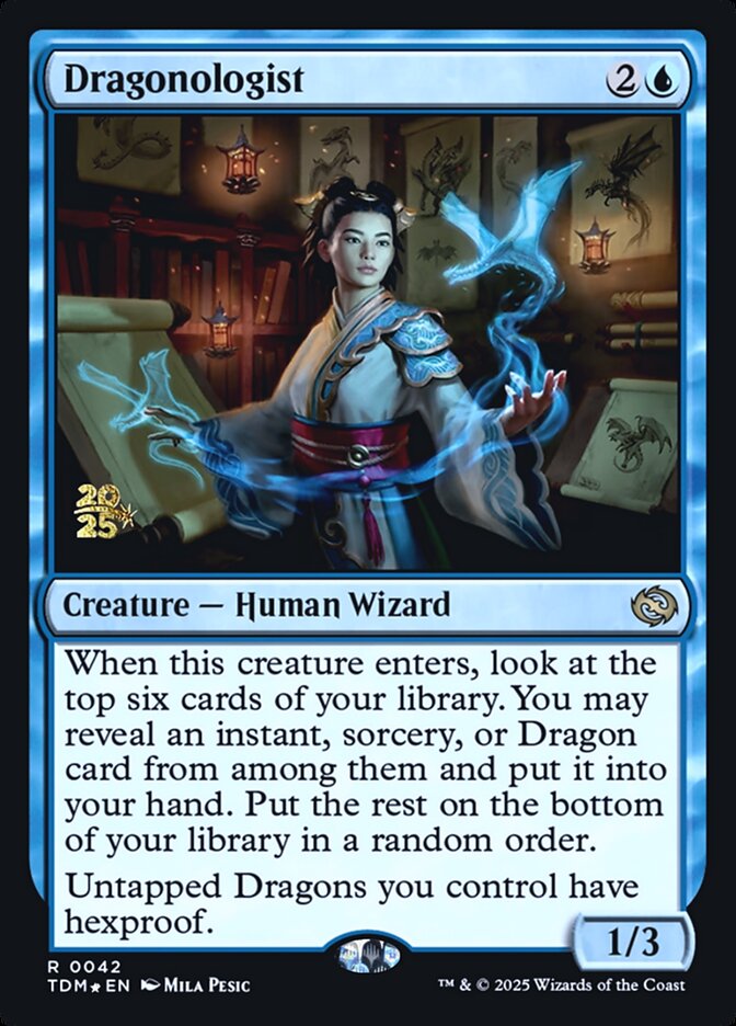 Magic the Gathering Card - Dragonologist - MTG Circle