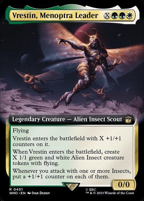 Magic the Gathering Card - Vrestin, Menoptra Leader - MTG Circle