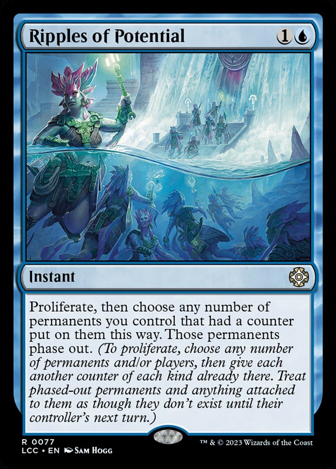 Magic the Gathering Card - Ripples of Potential - MTG Circle