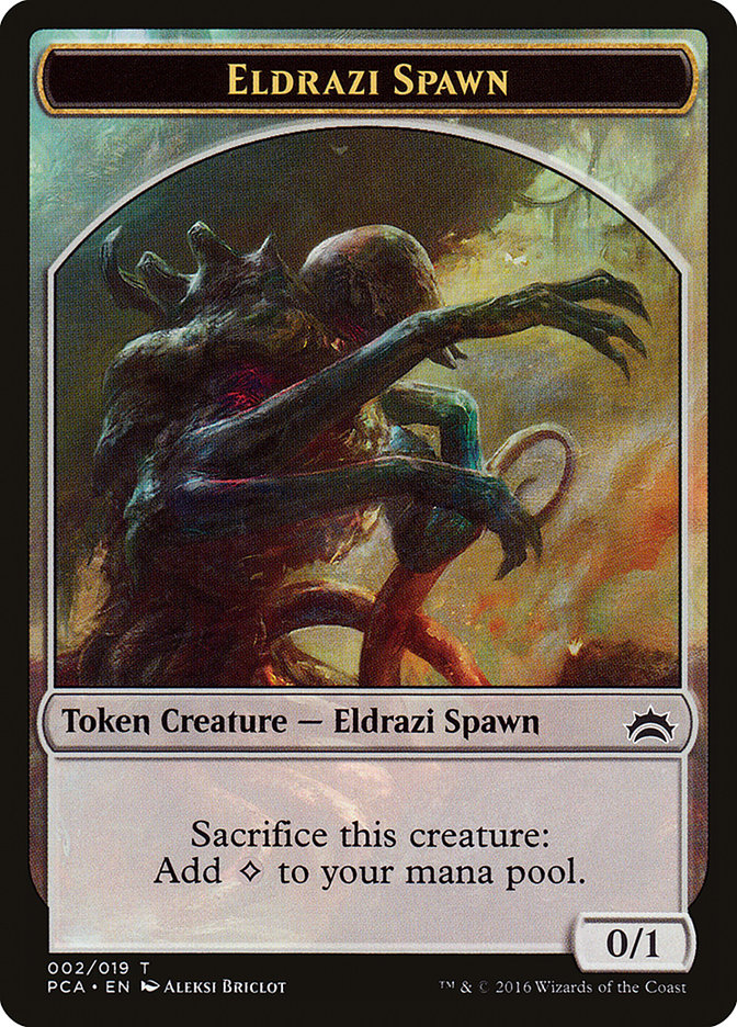 Magic the Gathering Card - Eldrazi Spawn - MTG Circle