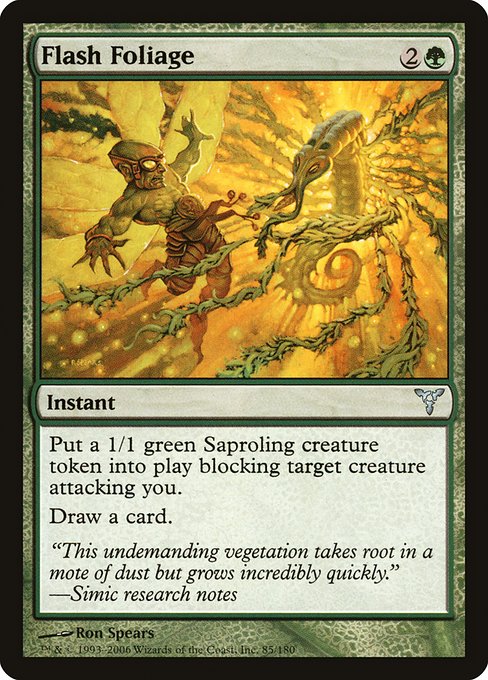 Magic the Gathering Card - Flash Foliage - MTG Circle