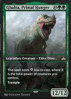 Magic the Gathering Card - Ghalta, Primal Hunger - MTG Circle