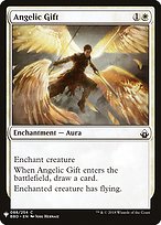 Magic the Gathering Card - Angelic Gift - MTG Circle