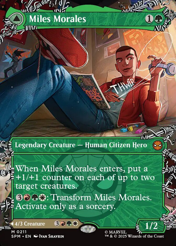 Magic the Gathering Card - Miles Morales - MTG Circle