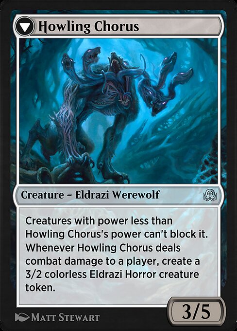 Magic the Gathering Card - Howling Chorus - MTG Circle
