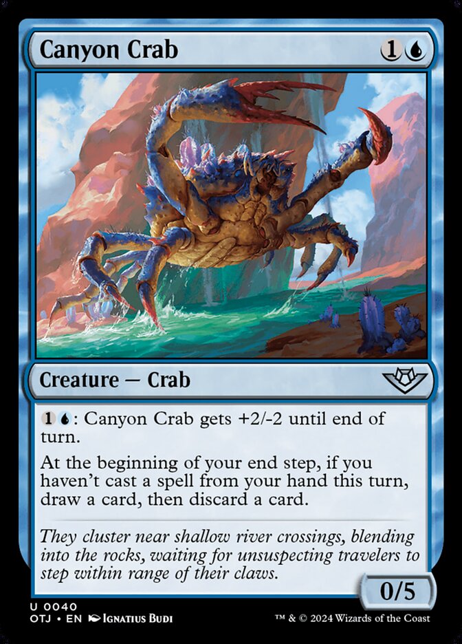 Magic the Gathering Card - Canyon Crab - MTG Circle