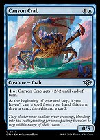 Magic the Gathering Card - Canyon Crab - MTG Circle