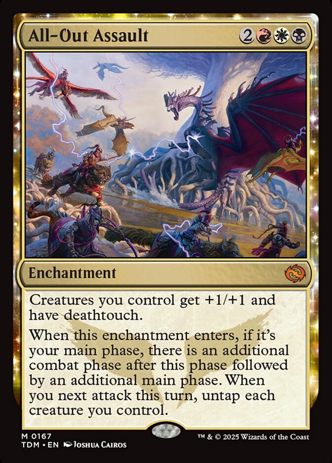 Magic the Gathering Card - All-Out Assault - MTG Circle