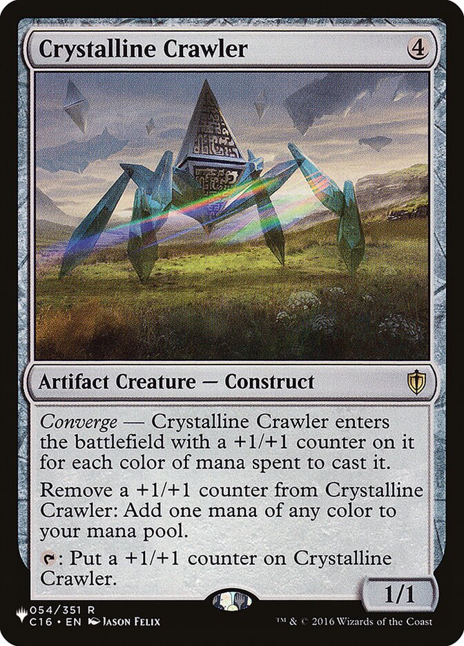 Magic the Gathering Card - Crystalline Crawler - MTG Circle