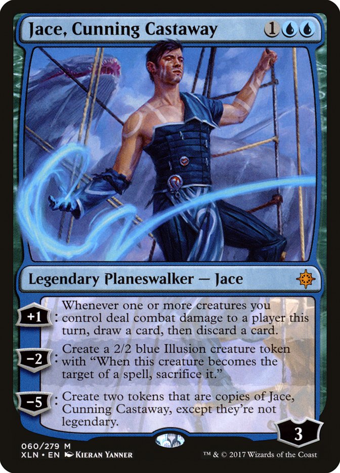 Magic the Gathering Card - Jace, Cunning Castaway - MTG Circle