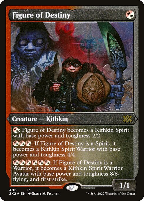 Magic the Gathering Card - Figure of Destiny - MTG Circle