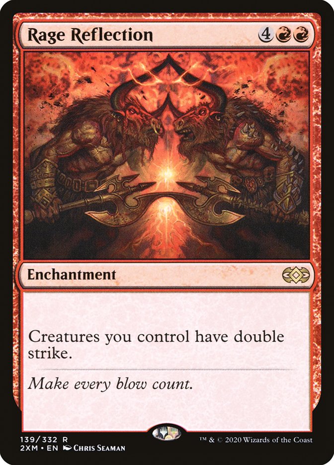 Magic the Gathering Card - Rage Reflection - MTG Circle