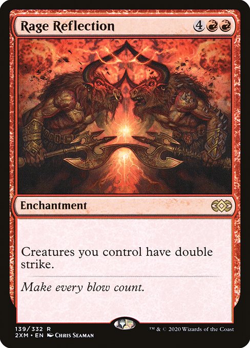 Magic the Gathering Card - Rage Reflection - MTG Circle