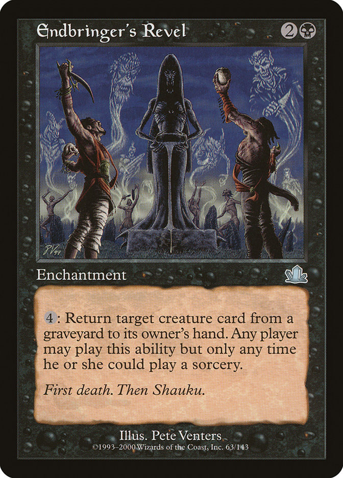 Magic the Gathering Card - Endbringer's Revel - MTG Circle