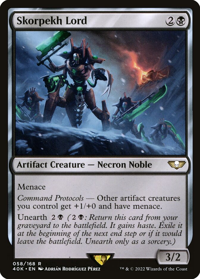 Magic the Gathering Card - Skorpekh Lord - MTG Circle