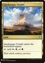 Magic the Gathering Card - Sandsteppe Citadel - MTG Circle