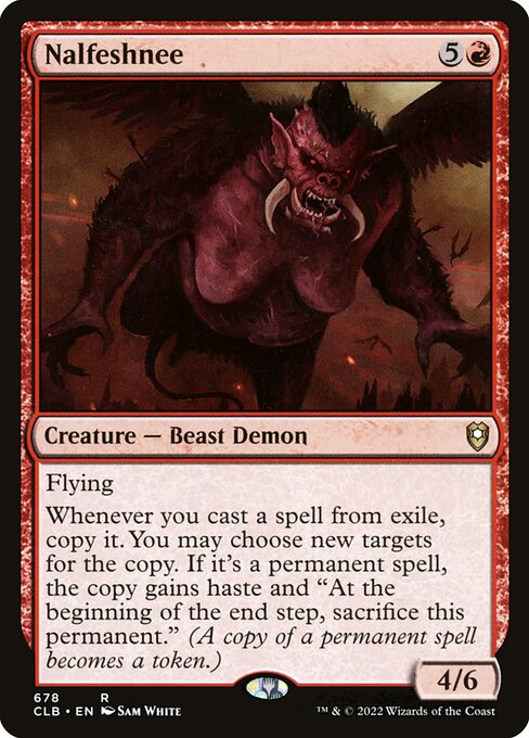 Magic the Gathering Card - Nalfeshnee - MTG Circle