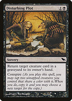 Magic the Gathering Card - Disturbing Plot - MTG Circle