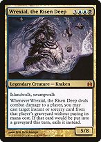 Magic the Gathering Card - Wrexial, the Risen Deep - MTG Circle