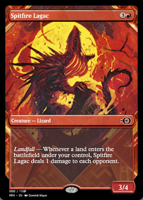 Magic the Gathering Card - Spitfire Lagac - MTG Circle