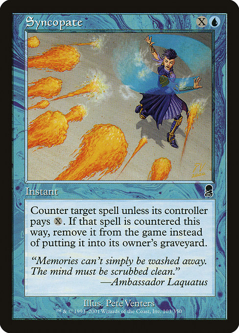 Magic the Gathering Card - Syncopate - MTG Circle