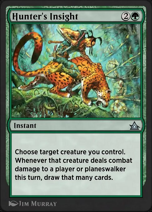 Magic the Gathering Card - Hunter's Insight - MTG Circle