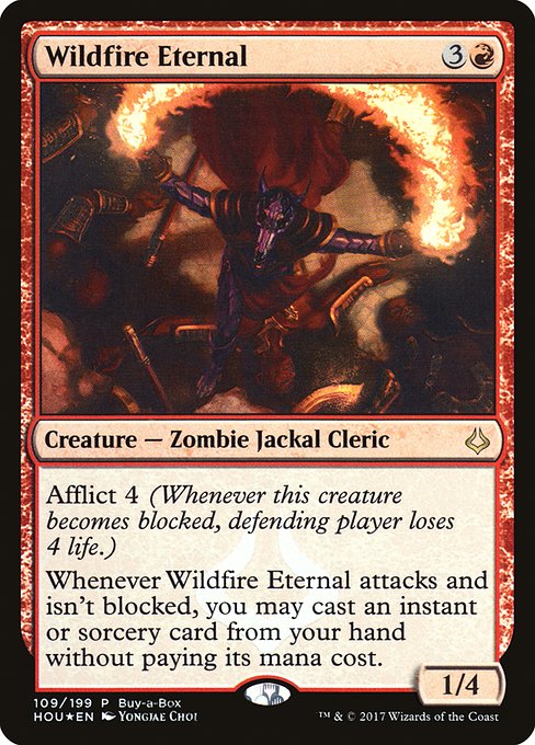 Magic the Gathering Card - Wildfire Eternal - MTG Circle