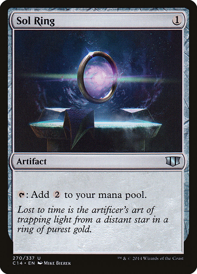 Magic the Gathering Card - Sol Ring - MTG Circle