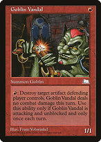 Magic the Gathering Card - Goblin Vandal - MTG Circle