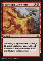 Magic the Gathering Card - Scorching Dragonfire - MTG Circle