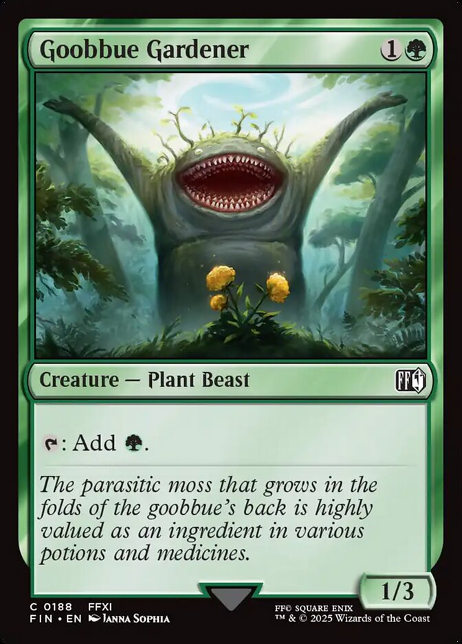 Magic the Gathering Card - Goobbue Gardener - MTG Circle