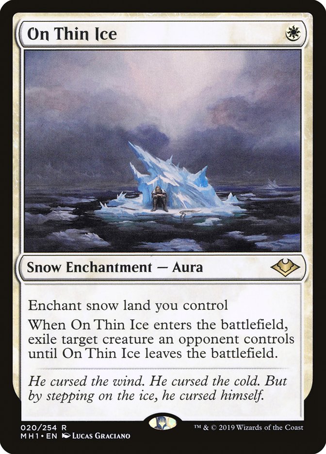 Magic the Gathering Card - On Thin Ice - MTG Circle