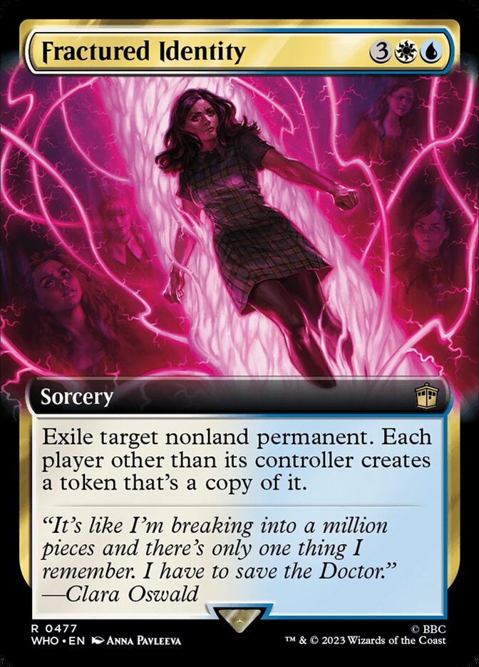 Magic the Gathering Card - Fractured Identity - MTG Circle