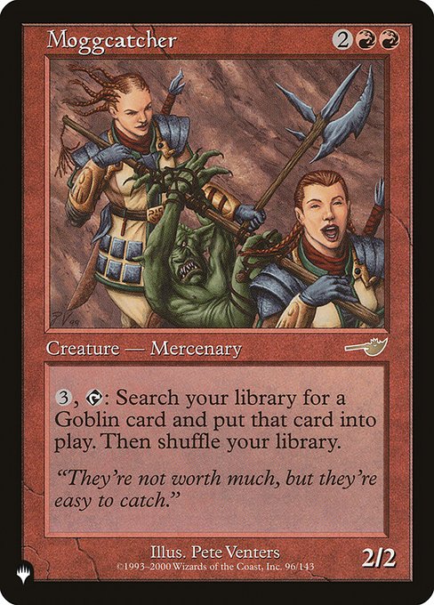Magic the Gathering Card - Moggcatcher - MTG Circle