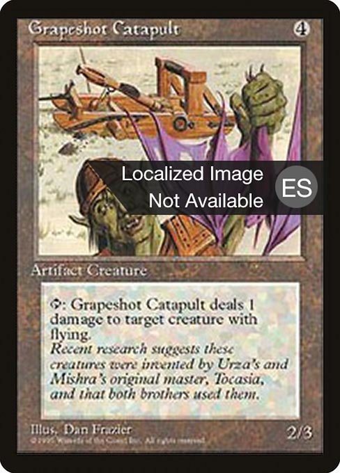 Magic the Gathering Card - Grapeshot Catapult - MTG Circle