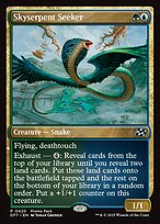 Magic the Gathering Card - Skyserpent Seeker - MTG Circle