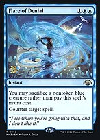 Magic the Gathering Card - Flare of Denial - MTG Circle