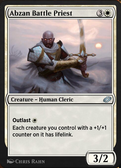 Magic the Gathering Card - Abzan Battle Priest - MTG Circle