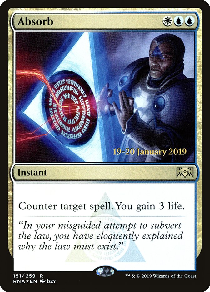 Magic the Gathering Card - Absorb - MTG Circle