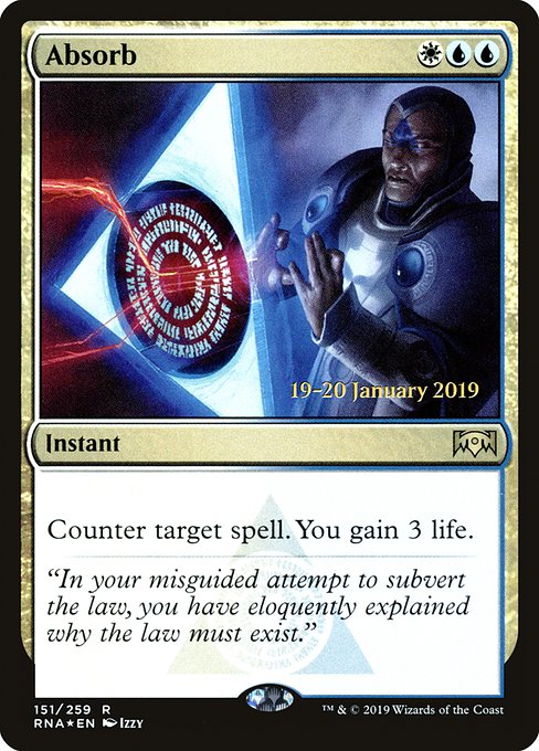 Magic the Gathering Card - Absorb - MTG Circle