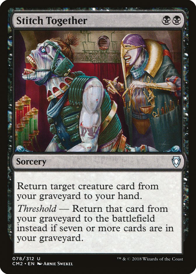 Magic the Gathering Card - Stitch Together - MTG Circle