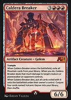 Magic the Gathering Card - Caldera Breaker - MTG Circle