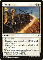 Magic the Gathering Card - Fortify - MTG Circle