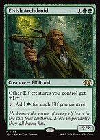 Magic the Gathering Card - Elvish Archdruid - MTG Circle