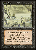 Magic the Gathering Card - Marsh Gas - MTG Circle