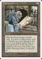Magic the Gathering Card - Library of Leng - MTG Circle
