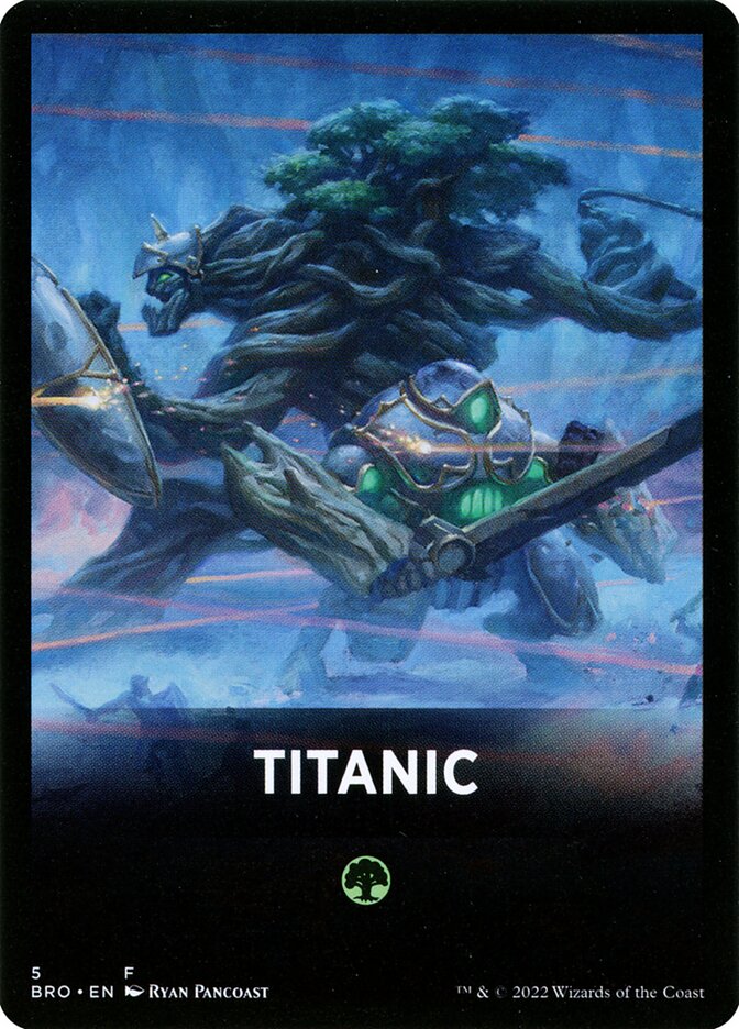 Magic the Gathering Card - Titanic - MTG Circle