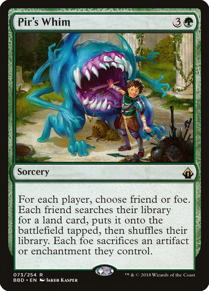 Magic the Gathering Card - Pir's Whim - MTG Circle