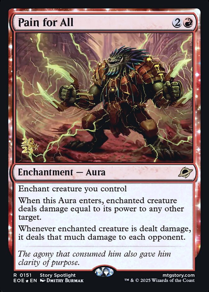 Magic the Gathering Card - Pain for All - MTG Circle