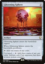 Magic the Gathering Card - Glistening Sphere - MTG Circle